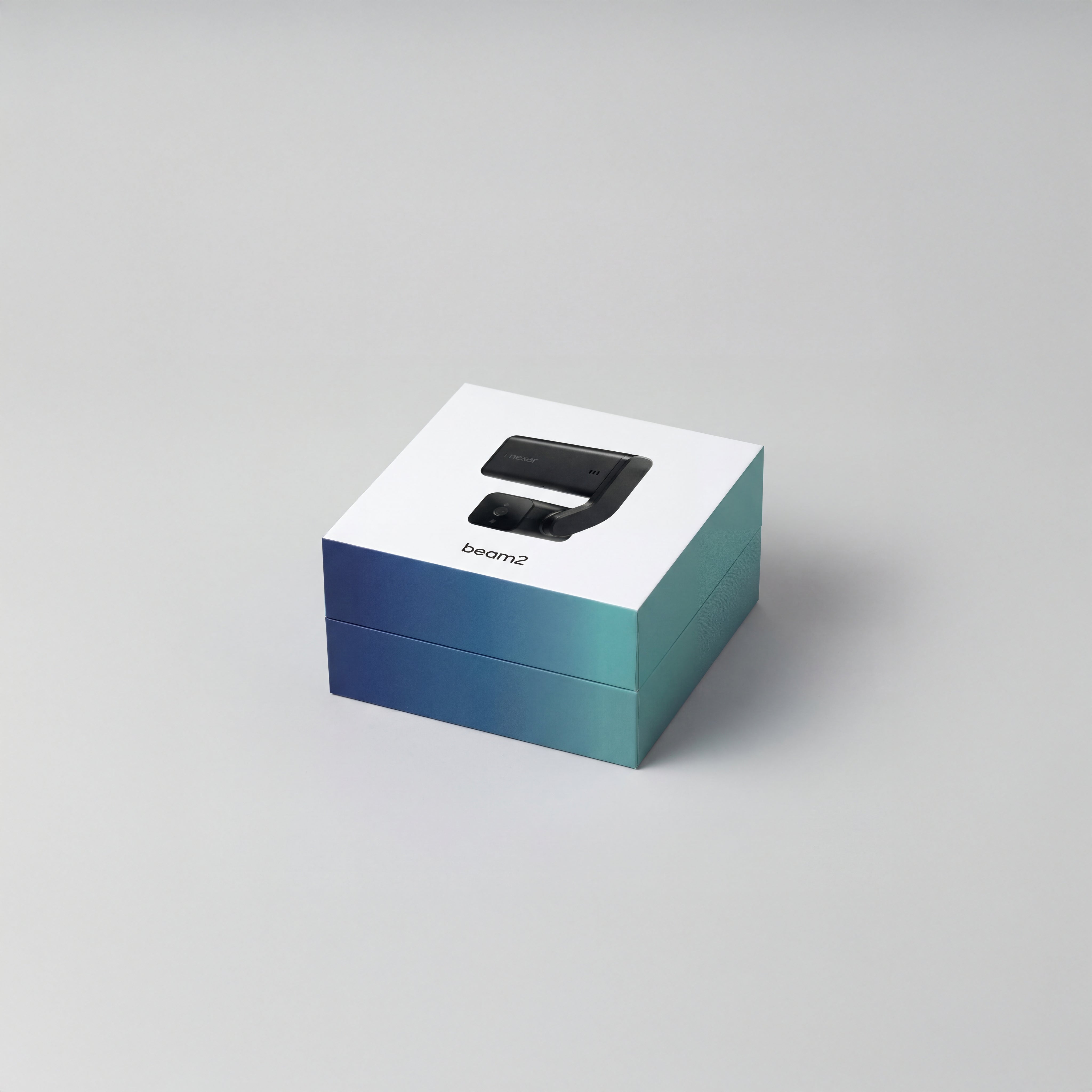 Product box showing the dashcam packaging