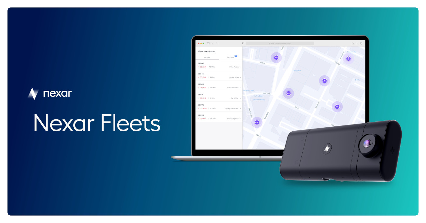 Fleet Dash Cam with GPS Tracking System for Fleet Management