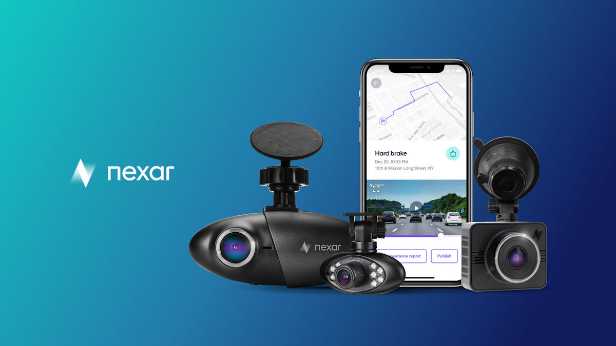 Nexar One 4K Connected Dash Cam - Front Dash Cam with Live Alerts and  Remote Streaming - Car Camera with WiFi Bluetooth and Parking Mode 64 GB